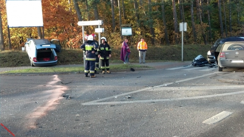 wypadek gdynska tuchomska 5